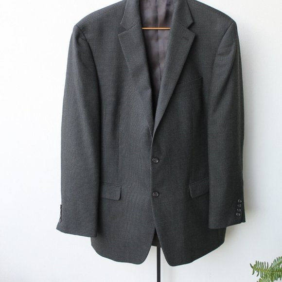 Lauren Ralph Lauren Tweed Blazer 100% Wool Great Cond. Size 44 long - Picture 3 of 11